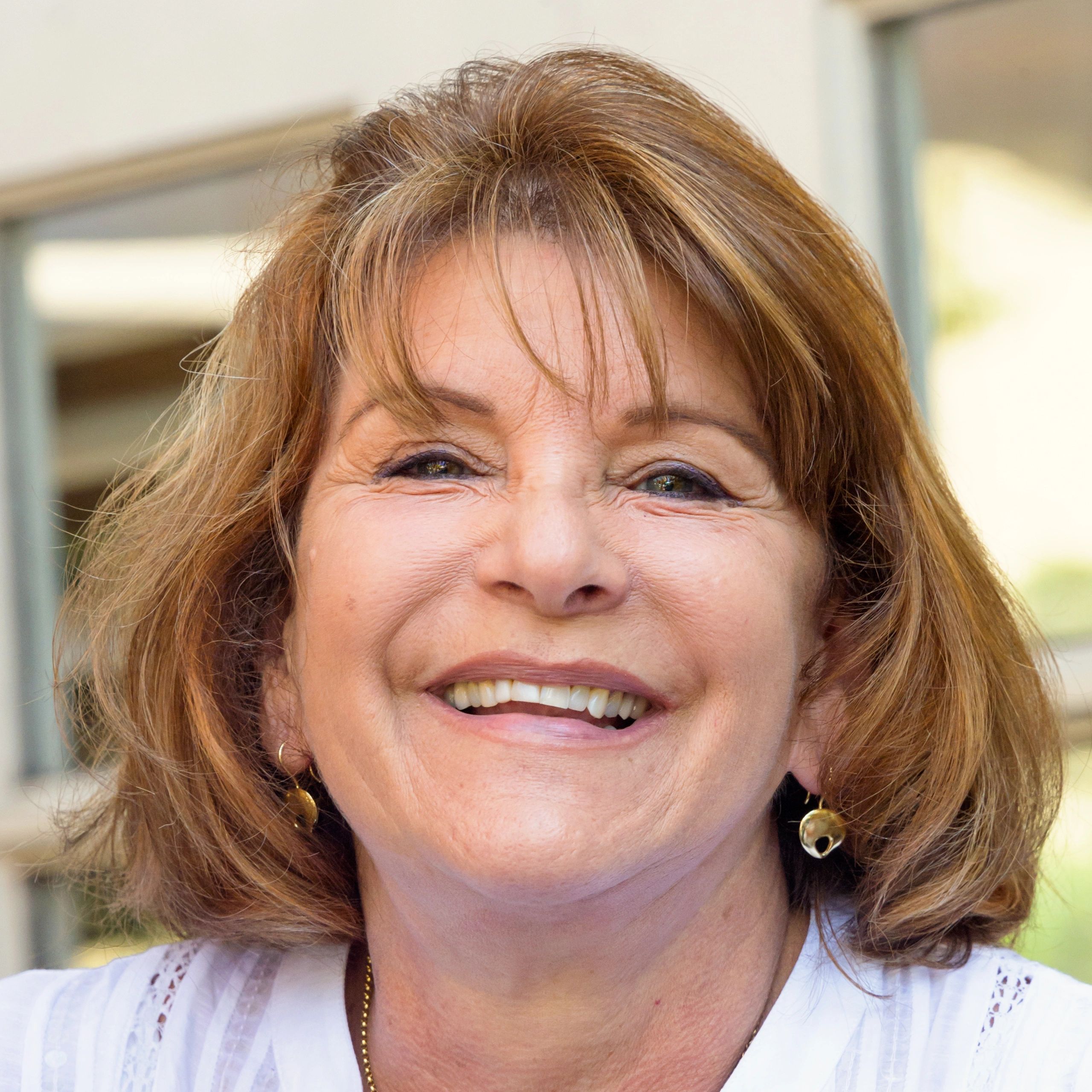 Smiling homeowner portrait