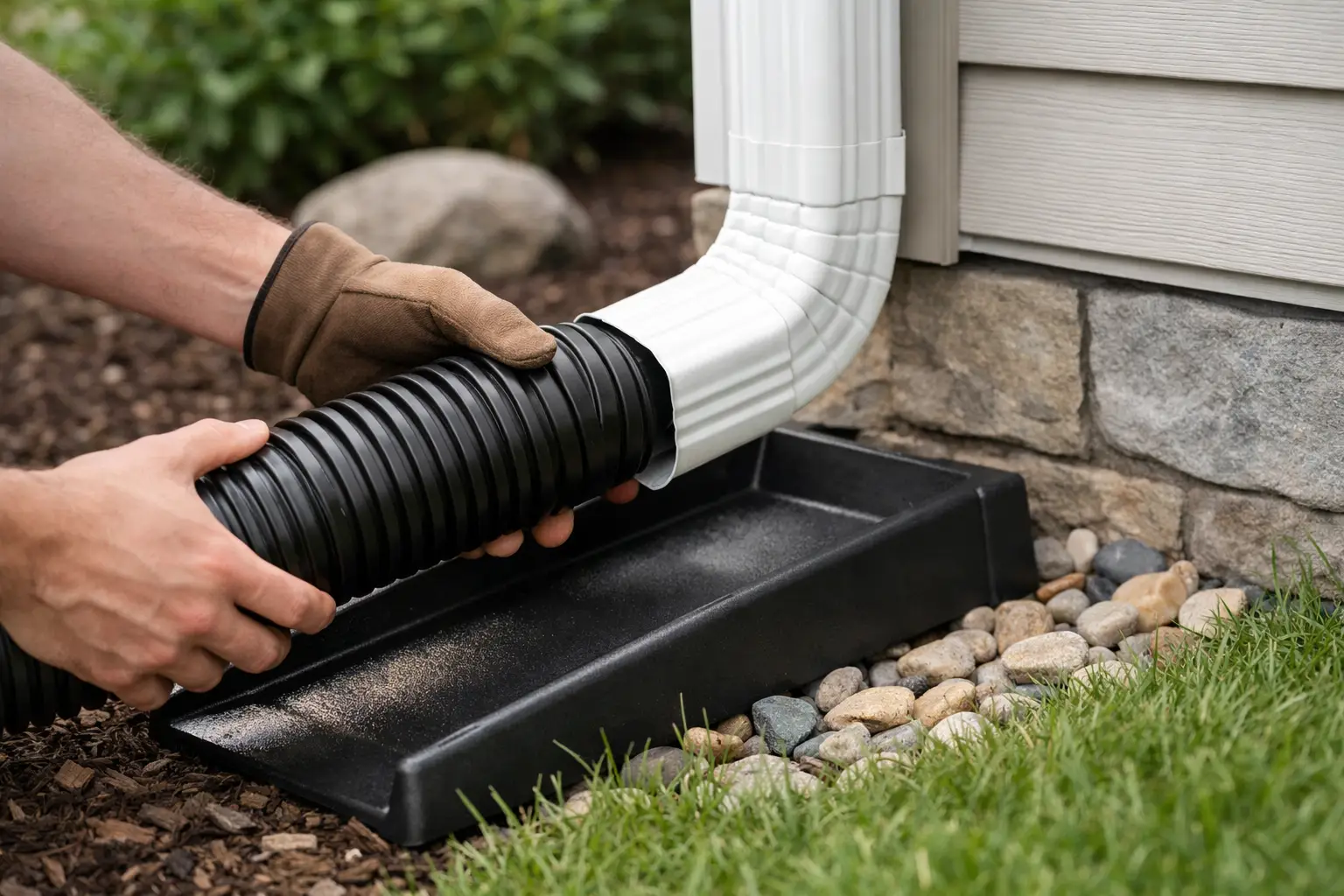Downspout Extension Installation Done Right