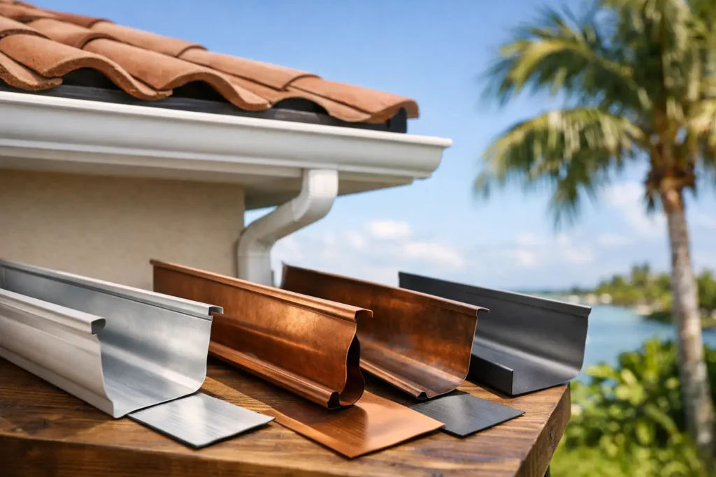 Best Gutter Materials for Florida Homes
