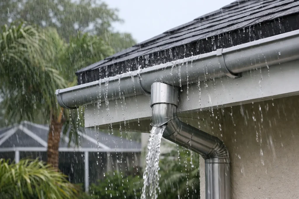 Best Gutters for Heavy Rain in Florida Homes