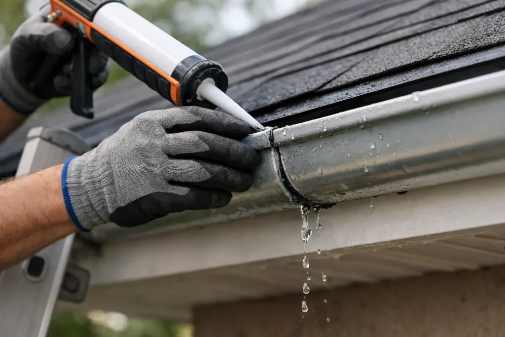 How to Fix Leaking Gutters the Right Way