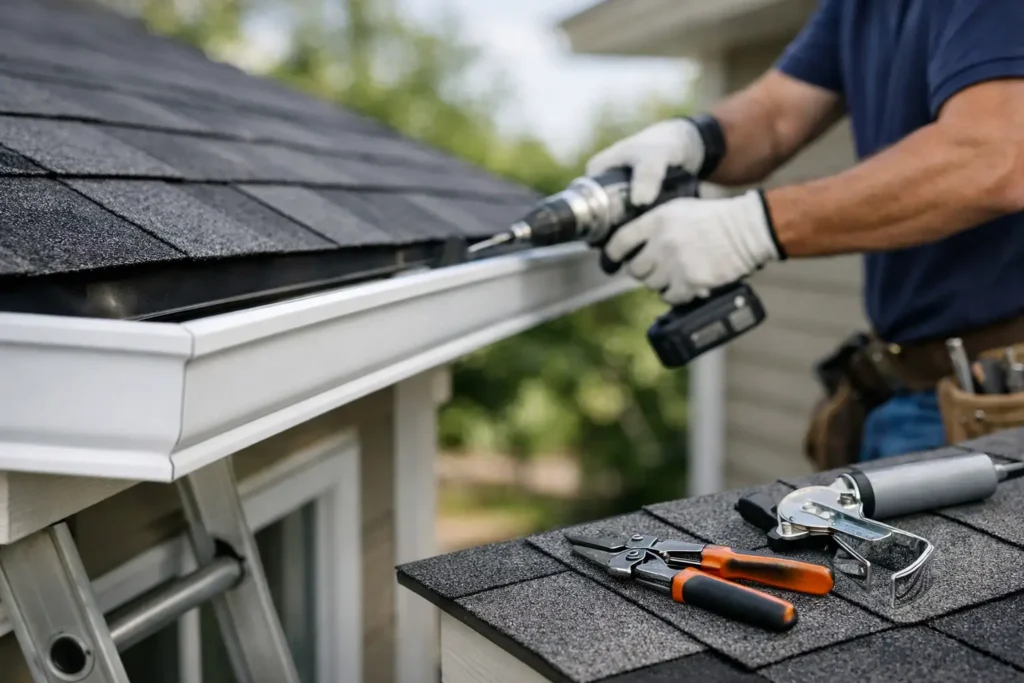 Residential Seamless Gutter Installation Guide