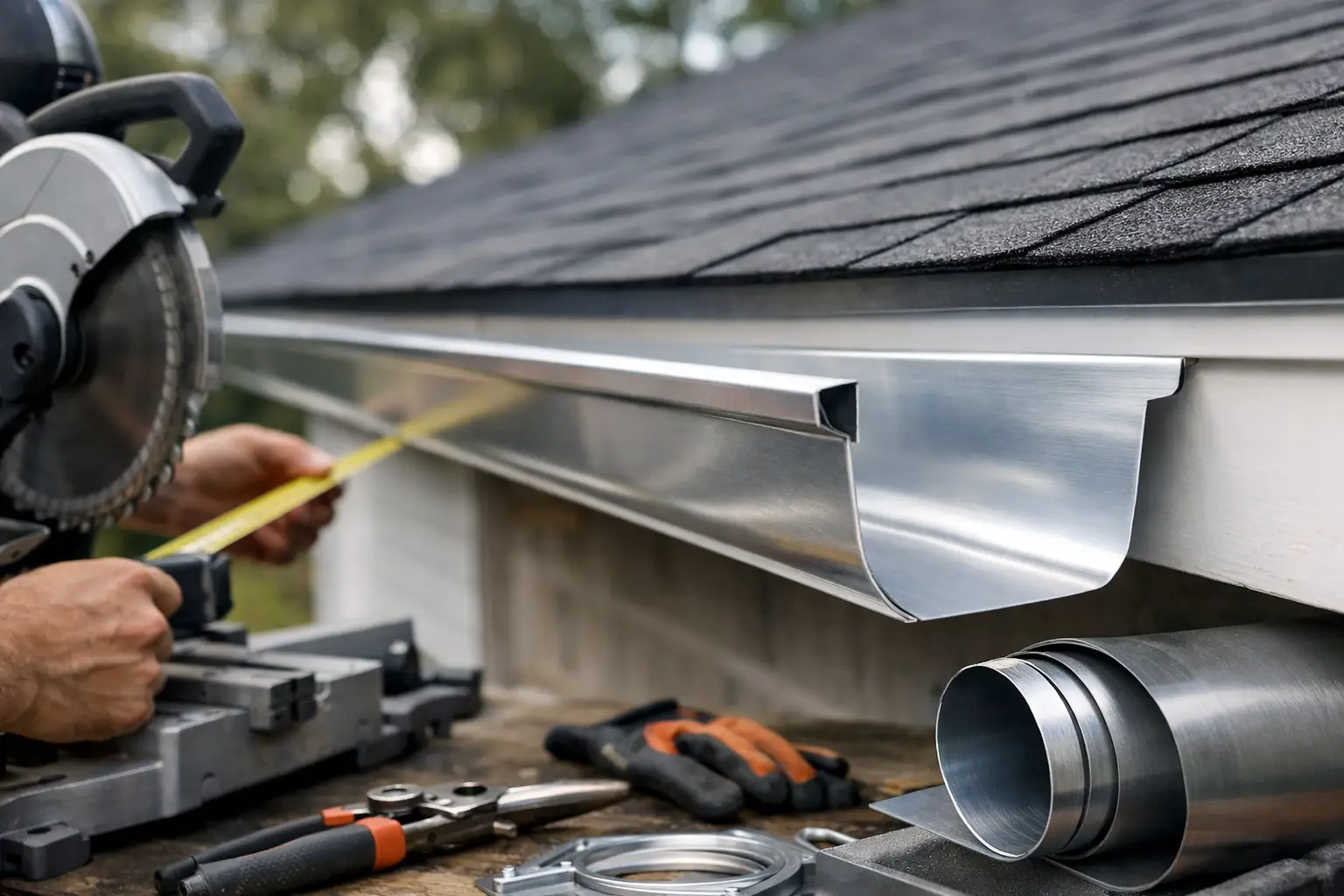 Custom Measured Seamless Gutters Explained