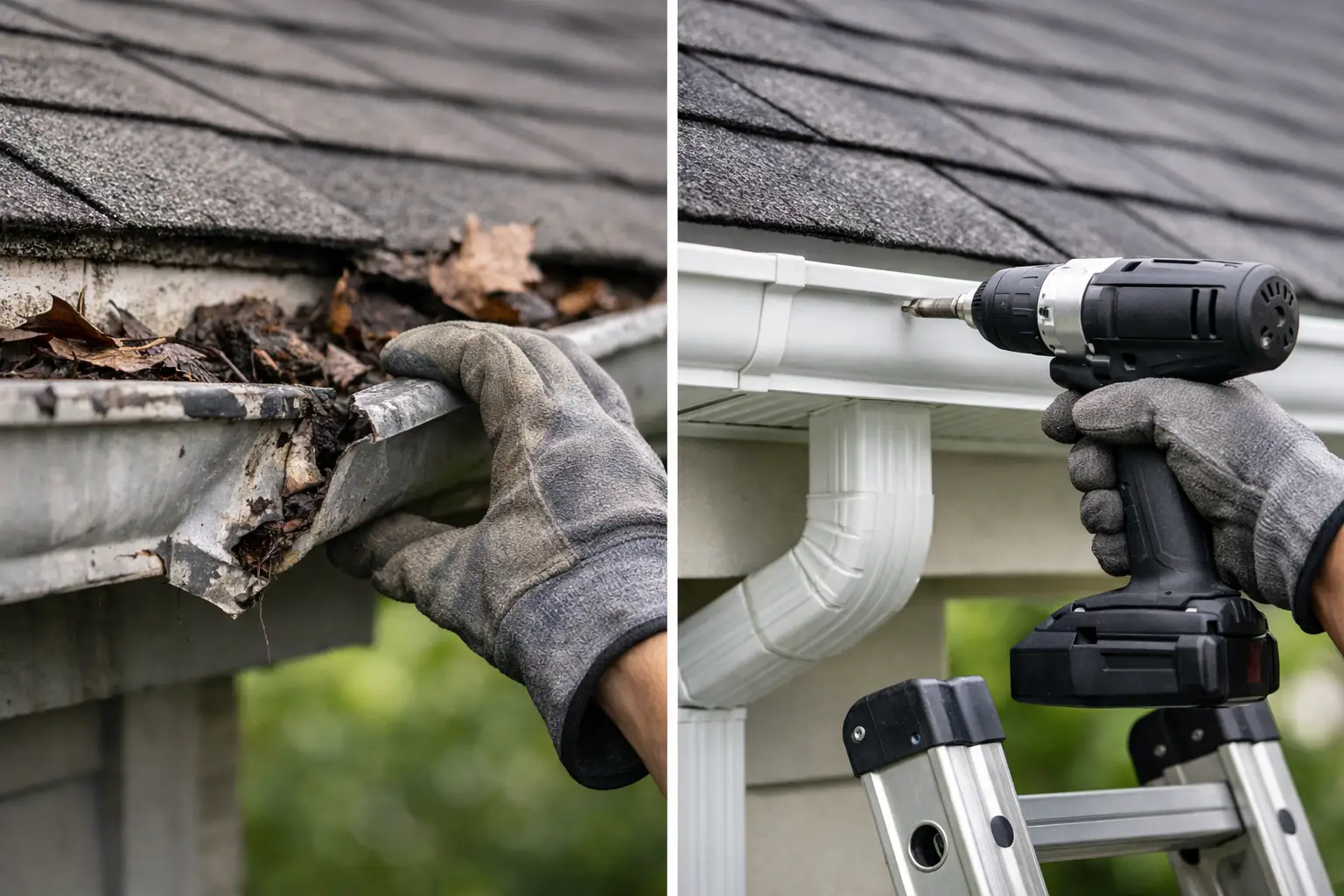 Gutter Repair or Replacement: Which Makes Sense?