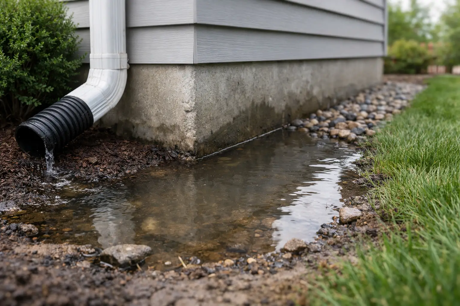 How to Prevent Foundation Water Pooling