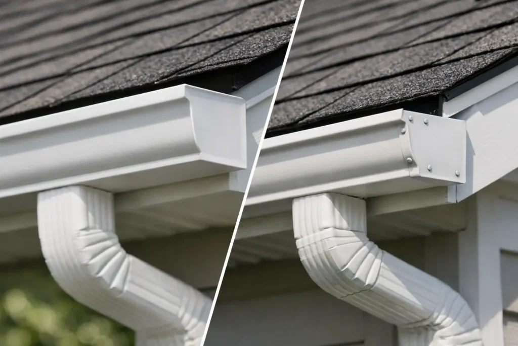 Seamless Gutters Versus Aluminum Gutters