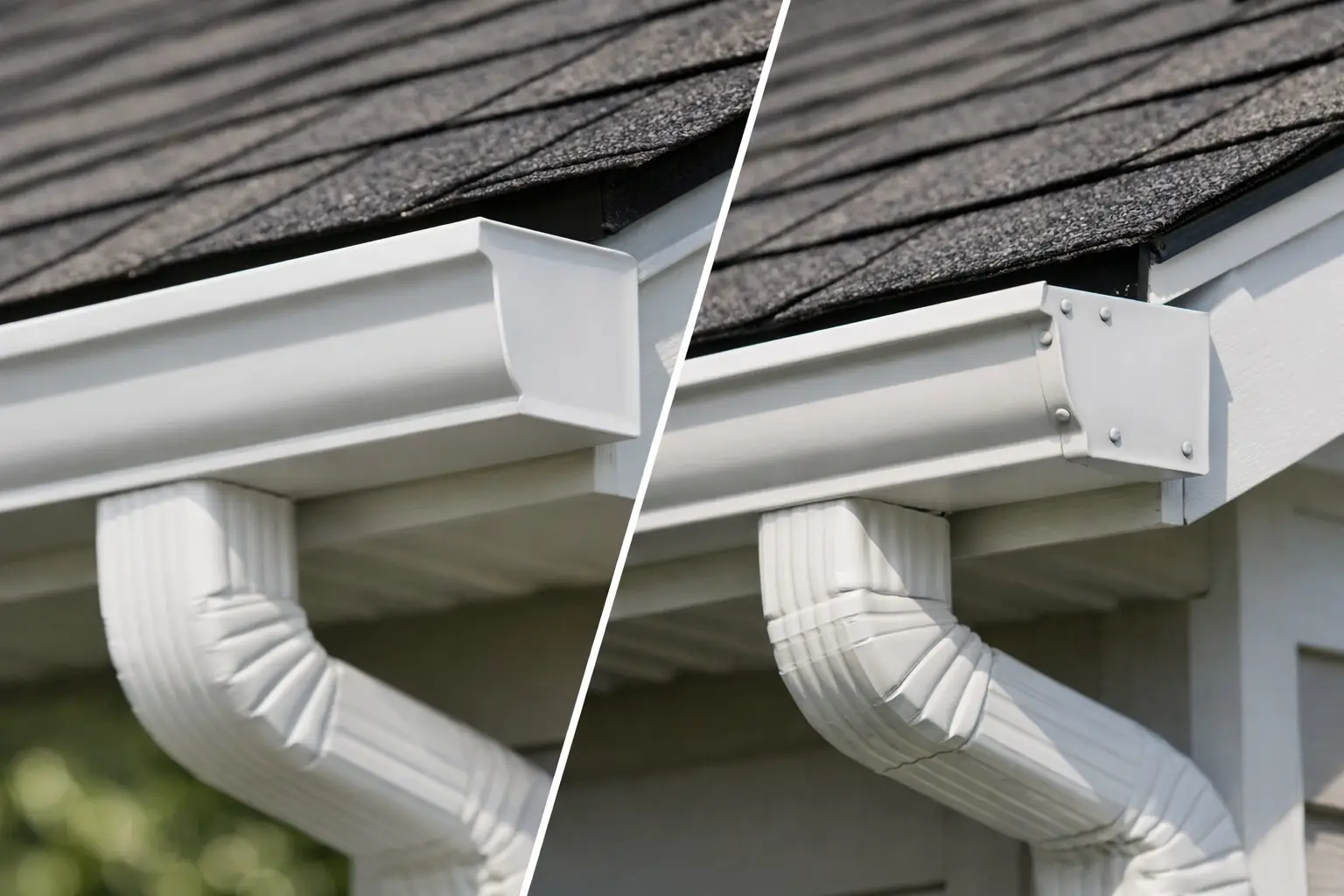 Seamless Gutters Versus Aluminum Gutters