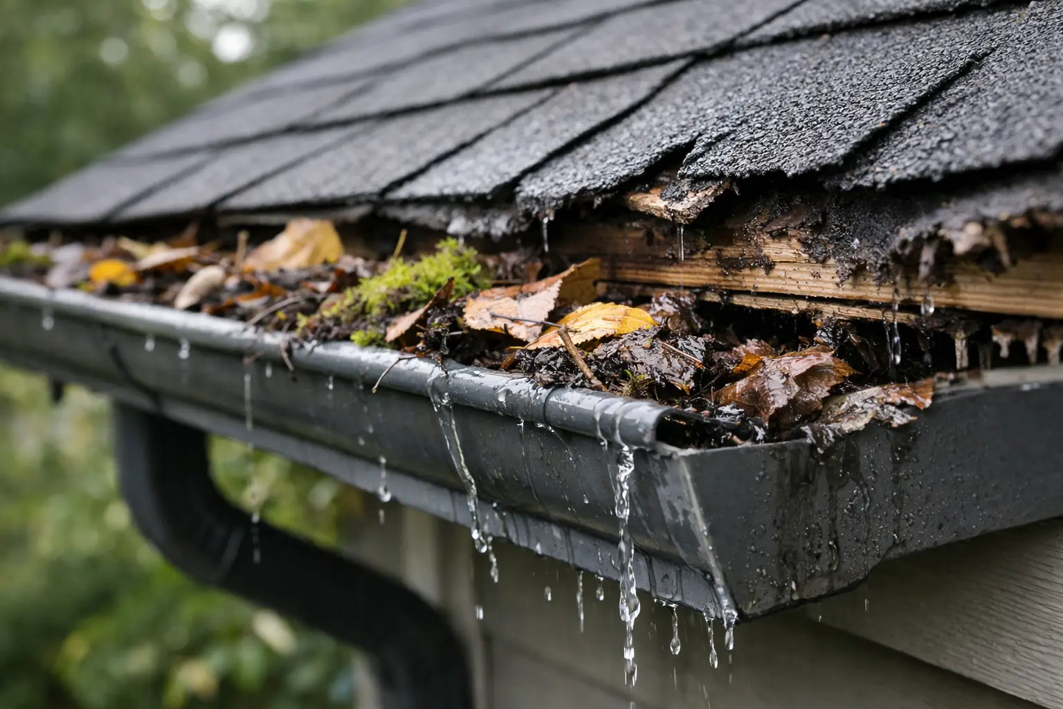 Can Clogged Gutters Damage Roof Edges?