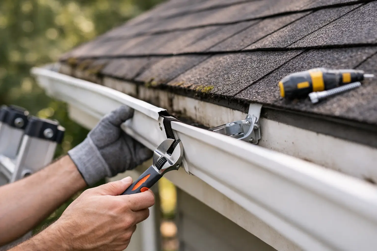 How to Stop Gutter Sagging for Good
