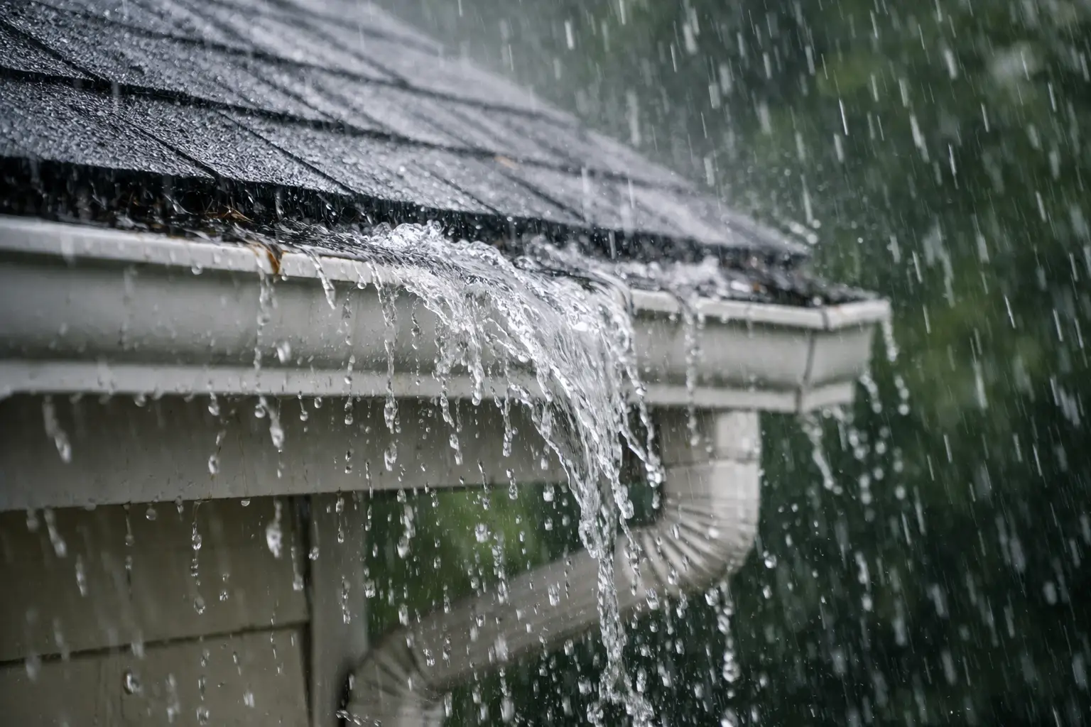 Overflowing Gutters in Heavy Rain: Causes