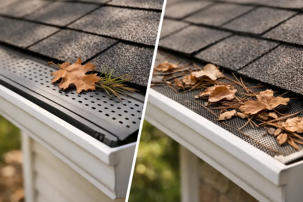 Gutter Guards vs Screen Covers