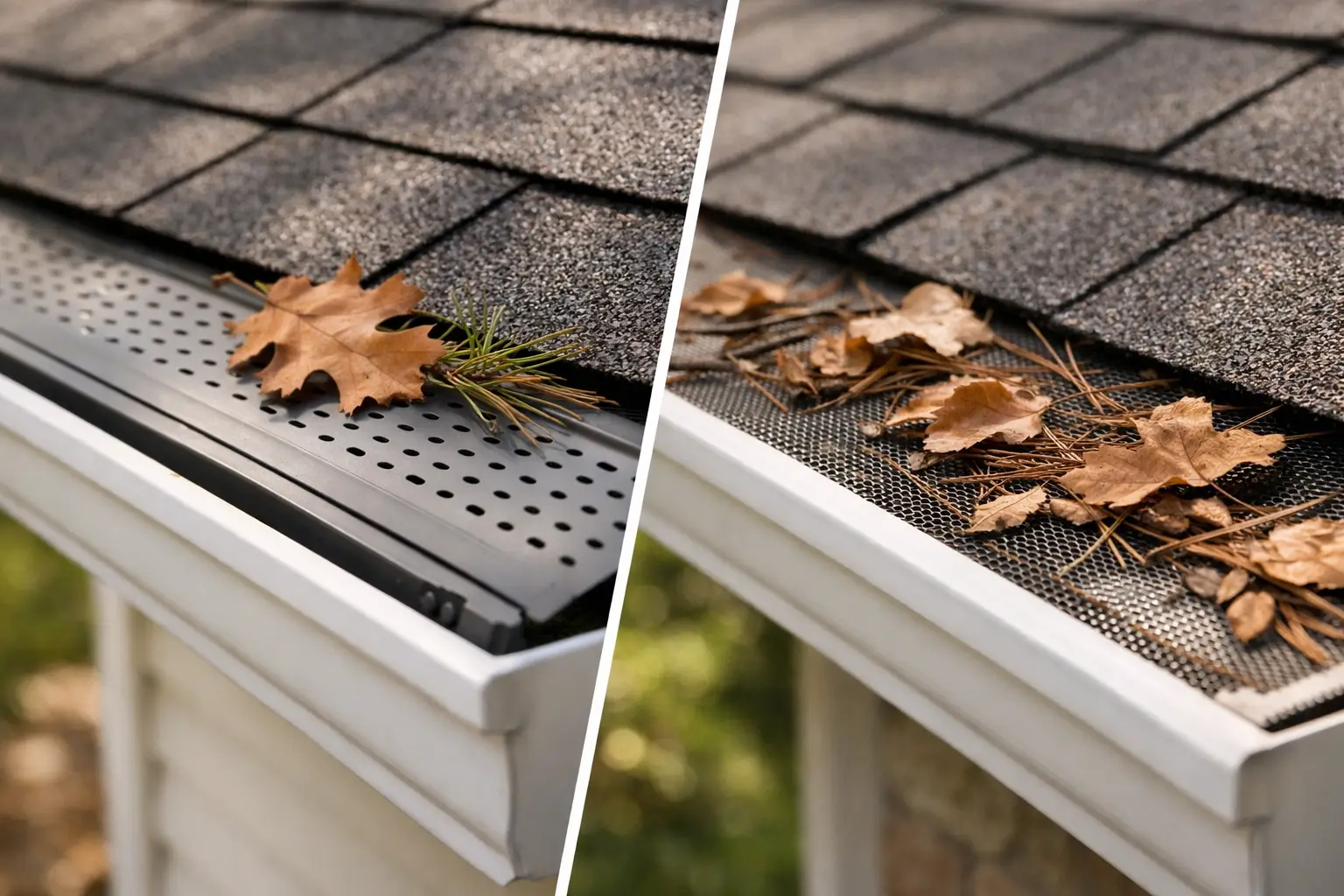 Gutter Guards vs Screen Covers