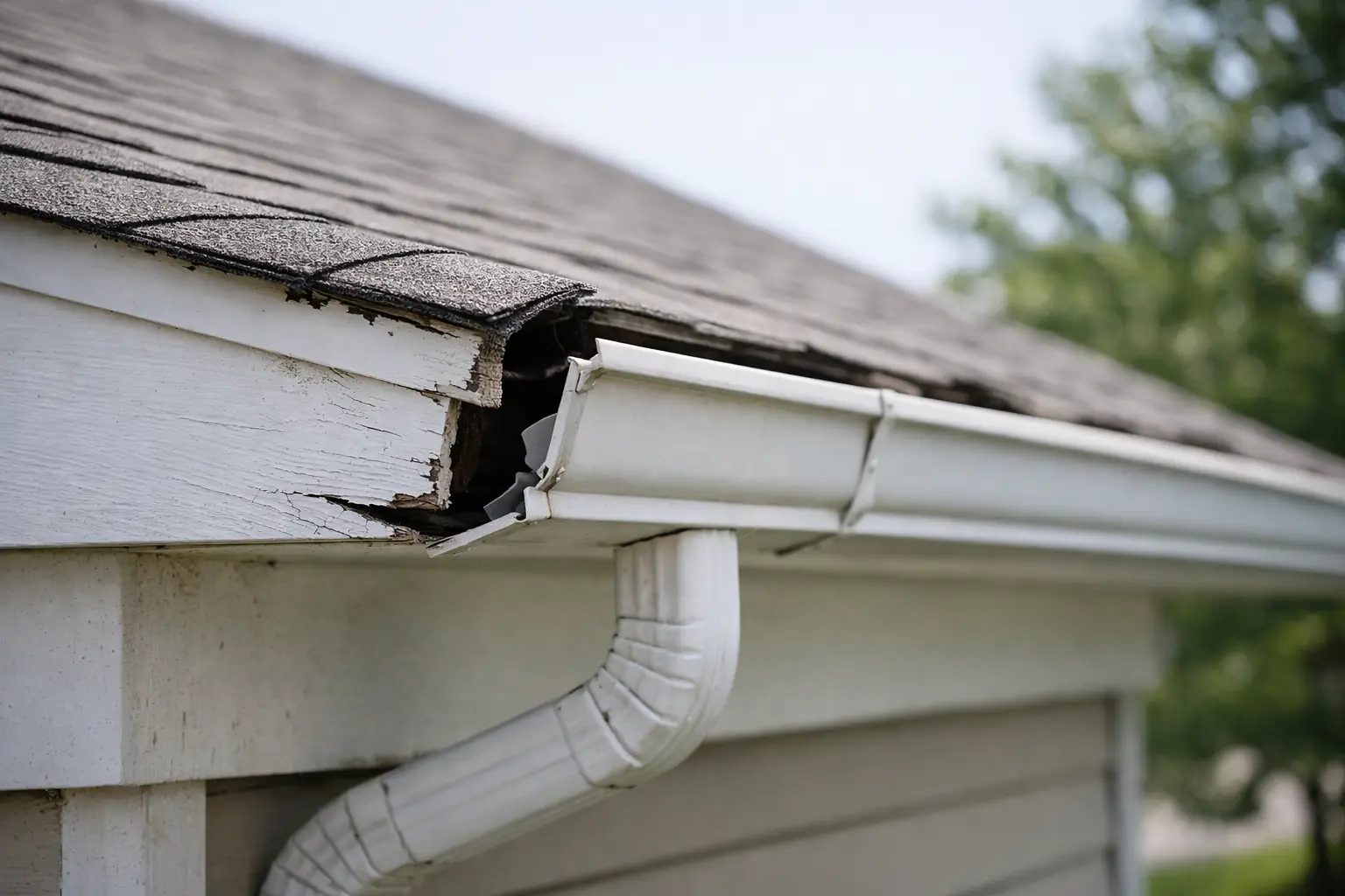 What Causes Gutters to Separate From a House?