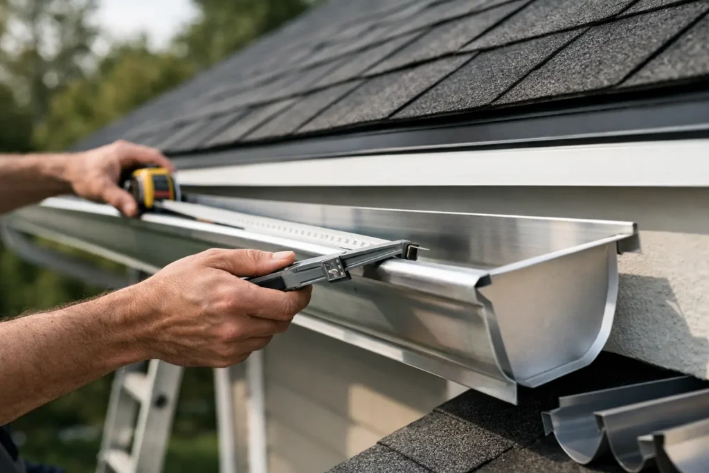 Why Custom Measured Gutters Matter