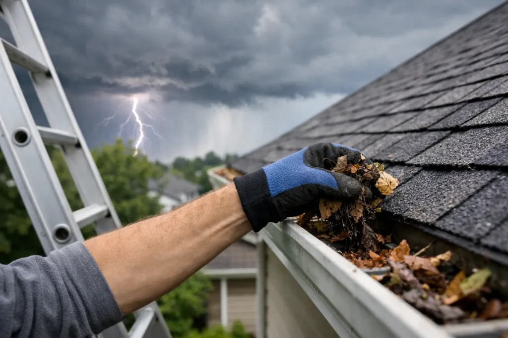 Should Gutters Be Cleaned Before Storms?