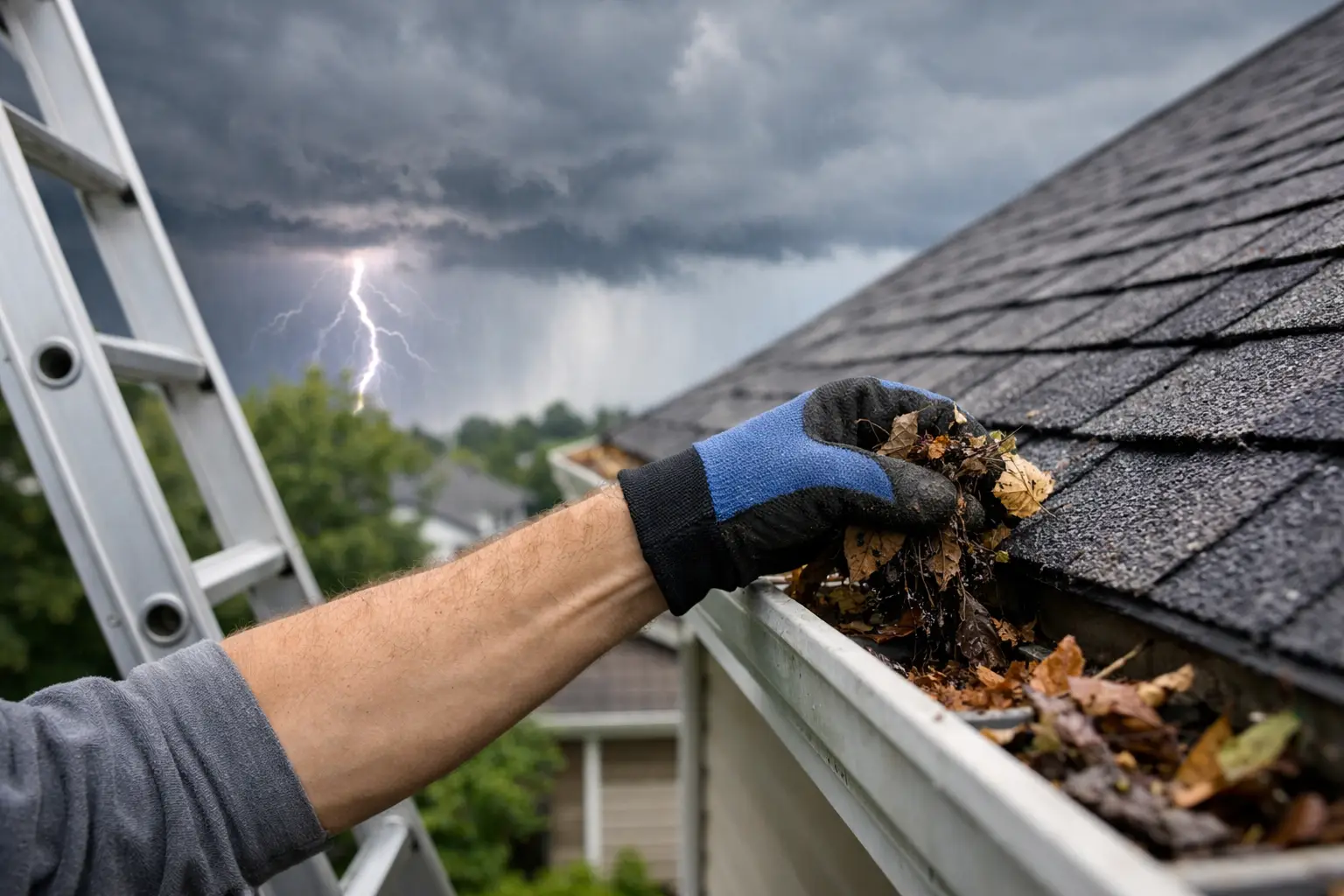 Should Gutters Be Cleaned Before Storms?