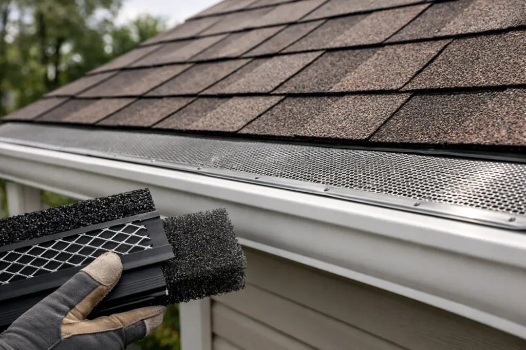 Choosing Gutter Guards for Shingle Roofs