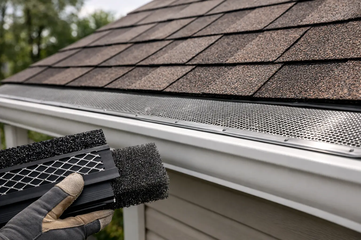 Choosing Gutter Guards for Shingle Roofs