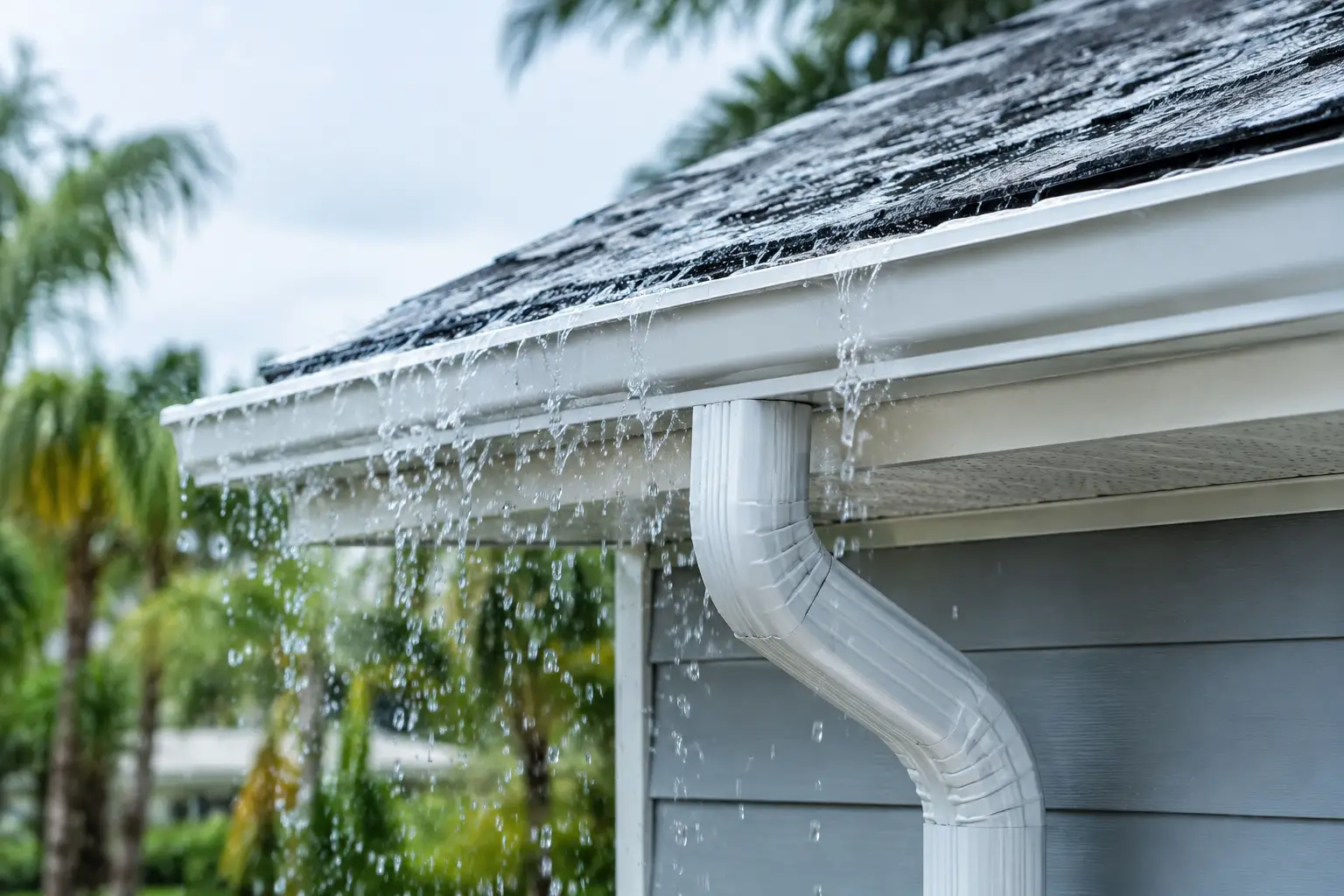 Florida Gutter Materials That Handle Heavy Rain